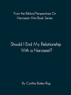 cover image of From the Biblical Perspectives on Narcissism Mini Book Series